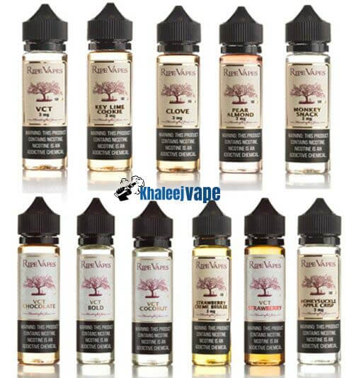 RIPE VAPE |6OML, Ripe Vapes is recognized as a premium brand of e-liquids with a sophisticated presentation, reminiscent of a fine wine.