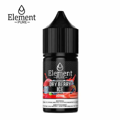 DRY BERRY ICE BY ELEMENT PURE SALTNIC 30ML