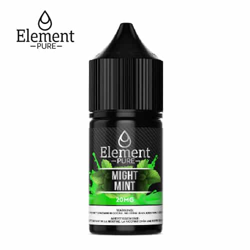MIGHTY MINT BY ELEMENT PURE SALTNIC 30ML|DUBAI