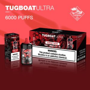 GUMMY BEAR BY TUGBOAT ULTRA DISPOSABLE 6000 PUFFS DUBAIUAE