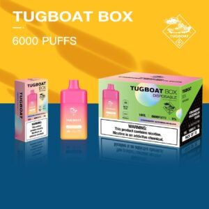 TUGBOAT BOX 6000 PUFFS DISPOSABLE