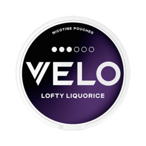 VELO LOFTY LIQUORICE 10MG