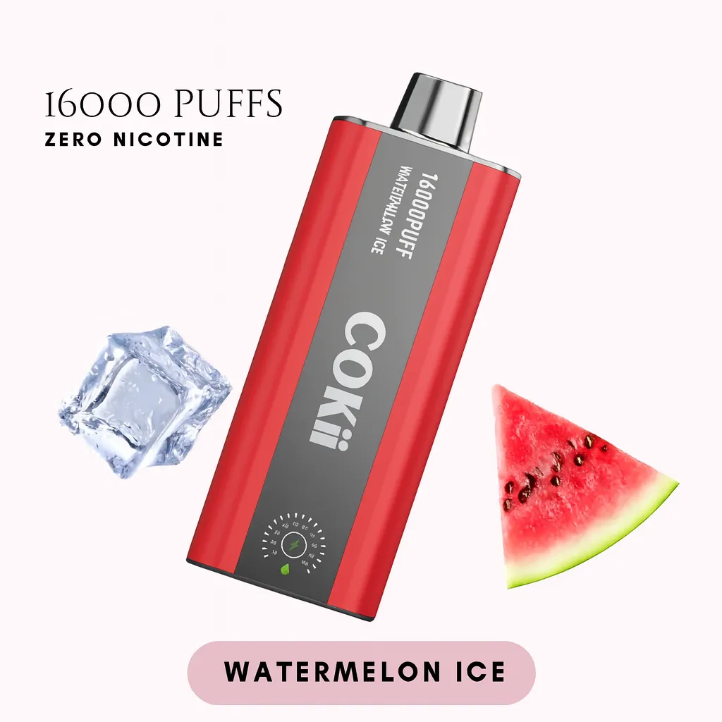 Cokii 16000 Puffs Zero Nicotine Disposable Vape UAE